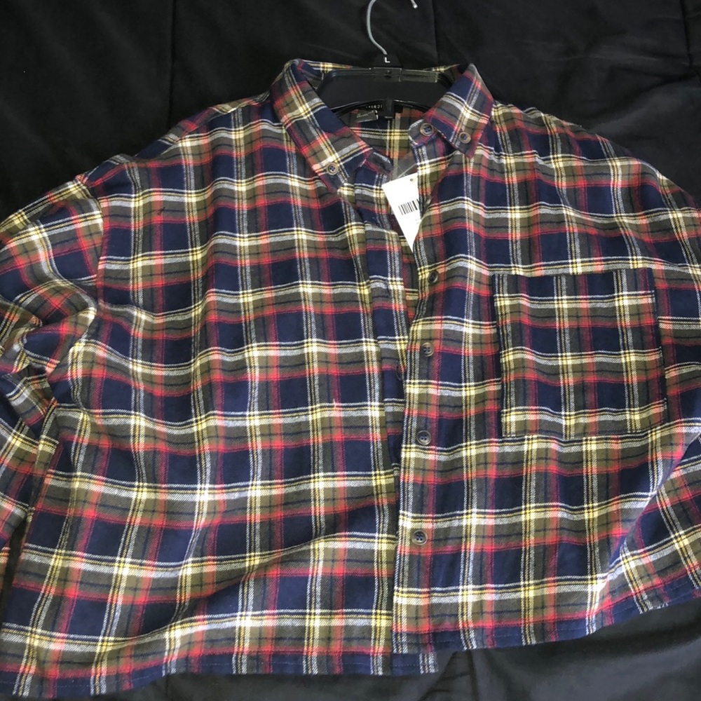 Cropped Flannel